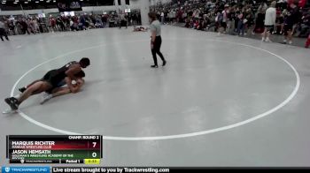 138 lbs Champ. Round 2 - Marquis Richter, Mandan Wrestling Club vs Jason Hemsath, Goldman`s Wrestling Academy Of The Rockies