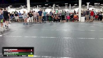 80 lbs Round 1 (4 Team) - David Wesierski, 84 Athletes vs Navelle Hawkins, Orchard South WC