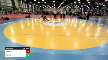 145 lbs Consi Of 64 #2 - Jamarcus Metz, PA vs Quinn Hunt, NY