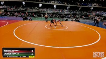 6A 132 lbs Semifinal - Jackson Herman, Katy Cinco Ranch vs Ezequiel Valadez, Arlington Martin