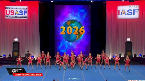 Crimson Heat - Fury [2026 L6 International Open Finals] 2026 The Cheerleading Worlds