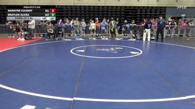 110 lbs Consi Of 8 #2 - Dawayne Culbert, Willingboro vs Braylon Alicea, East Stroudsburg