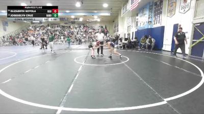 110 lbs Cons. Round 3 - Elizabeth Noyola, Highland vs Joseselyn Cruz, Ramona/Riverside