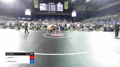 160 lbs Rnd Of 32 - Luke Hamiti, Illinois vs Jake Rheaume, Georgia