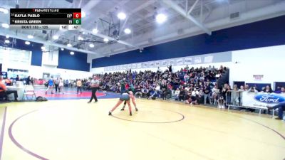 125 lbs Cons. Round 1 - Kayla Pablo, Cypress vs Krista Green, El Rancho
