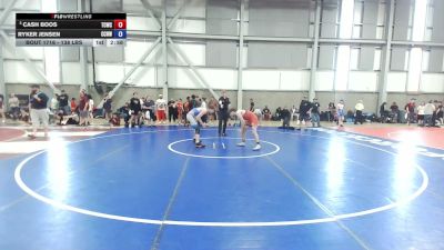 138 lbs Champ. Rd Of 32 - Cash Boos, Thurston County Wrestling Club vs Ryker Jensen, CNWC Concede Nothing Wrestling Club