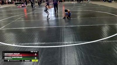 65 lbs Semifinal - Anthony McKay, Brentwood Wrestling Club vs Briggs Mariteragi, Iron Knights