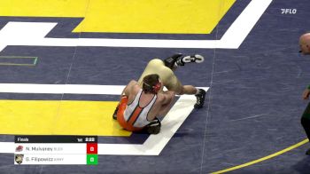 165 lbs Final - Noah Mulvaney, Bucknell vs Gunner Filipowicz, Army