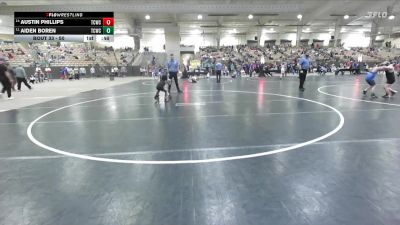 50 lbs Cons. Round 1 - Austin Phillips, Riverdale Warrior WC vs Aiden Boren, Williamson Co Wrestling Club