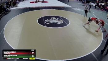 Cons. Round 1 - Colton Perks, Cambridge vs Colton Mader, Crawford