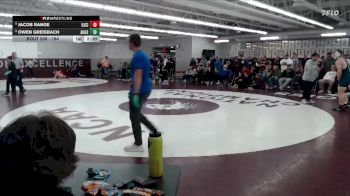 184 lbs Semifinal - Jacob Range, Iowa Lakes CC vs Owen Greisbach, Augsburg