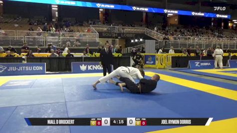 Joel Rymon Dorris vs Niall D Brockert 2025 Pan Jiu Jitsu IBJJF Championship