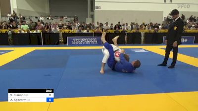 Sebastiano Giaimo vs AJ Agazarm 2024 World Masters IBJJF Jiu-Jitsu Championship