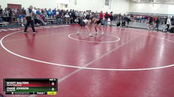 145 lbs Champ. Round 2 - Chase Johnson, Minneota vs Wyatt Walters, Maple River/USC