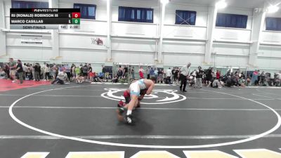 E-190 lbs Semifinal - RJ (Ronald) Robinson III, IL vs Marco Casillas, IL