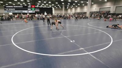 113 lbs Champ. Rd Of 16 - Dominic Marchack, Eierman Elite Wrestling Club vs Sy Stoute, North DeSoto Wrestling Academy