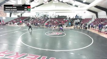 141 lbs Cons. Semi - Minisare Gbee, University Of The Ozarks vs Drake Schmidt, Westminster