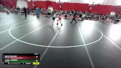 119 lbs Round 1 - Jack Mulnix, Kenosha Wrestling Academy vs Cade Aaberg, Oregon