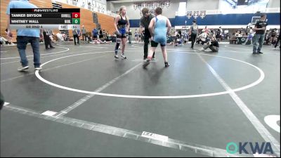 130-140 lbs Rr Rnd 4 - Tanner Bryson, Division Bell Wrestling vs Whitney Wall, Noble Takedown Club