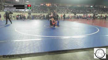 120 lbs Round Of 32 - Kiah Locust, Cowboy Wrestling Club vs Kenneth Evans, Guthrie