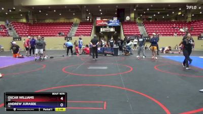 285 lbs Semifinal - Oscar Williams, OK vs Andrew Jurasek, TX