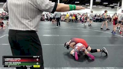 60 lbs Round 5 (8 Team) - Lorenzo Choto, Daniel Cormier WA vs Matteo Bodrog, Team Germantown