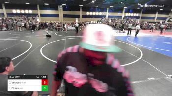 190 lbs Round Of 64 - Calvin Velasco, Royal Regime vs James Flores, Mat Warriors