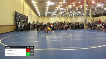 98 lbs Rr Rnd 1 - Keegan Bassett, HS The Compound RTC vs Aidan Thompson, HS Bad Karma