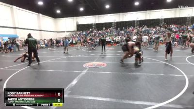 Round 2 - Rody Barnett, Palmetto State Wrestling Academy vs Jakob Antidormi, Tough Time Wrestling Club