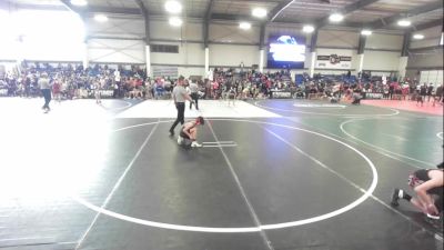 74 lbs Quarterfinal - Royce Sellers, Grindhouse WC vs James Clukey, Stampede WC