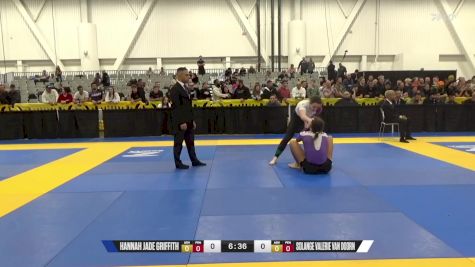 Solange Valerie Van Doorn vs Hannah Jade Griffith 2024 World IBJJF Jiu-Jitsu No-Gi Championship