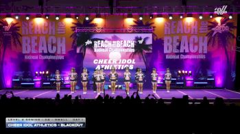 Cheer Idol Athletics - Blackout [2026 L2 Senior - D2 - Small Day 1] 2026 ACDA Reach the Beach All Star Grand Nationals - DII