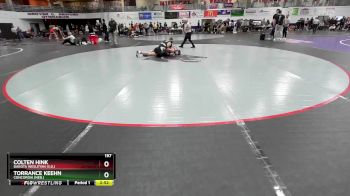 197 lbs Champ. Round 1 - Colten Hink, Dakota Wesleyan (S.D.) vs Torrance Keehn, Concordia (Neb.)