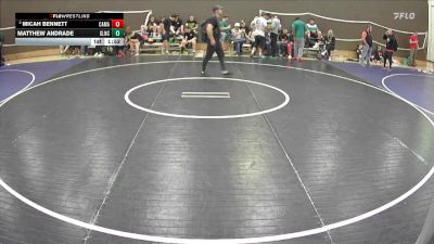 106 lbs Champ. Round 1 - Matthew Andrade, Glencoe vs Micah Bennett, Camas