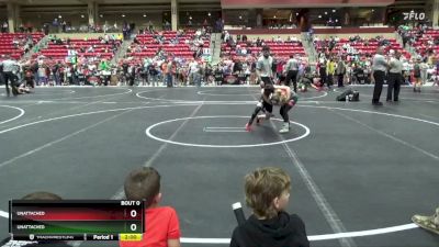 76 lbs Cons. Round 3 - Maddox Dawson, Triumph vs Olivia Diffenbaugh, Mulvane Jr. Wrestling Club