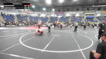123 lbs Round Of 16 - Raelyn Scott, Chatfield WC vs Kaidynce Hand, Sturgis SD