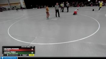 127 lbs Cons. Round 2 - Victoria Powers, Nebraska vs Sophia Perez, Arizona Girls Wrestling