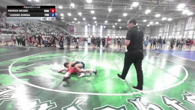 71 lbs Quarters - Patrick McGee, Wenatchee Valley Mat Cats Wrestling vs Legend Zuniga, Toppenish USA Wrestling Club