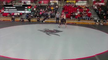 133 lbs Quarterfinal - Jett Schwartz, Fort Hays State vs Gavin Moore, University Of Central Missouri