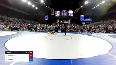 144 lbs Rnd Of 32 - Danni Swihart, Michigan vs Paityn Delong, New York