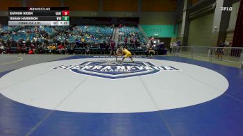 125 lbs Consi Of 8 #2 - Eathon Rider, UNATT-Cal State Bakersfield vs Isaiah Harrison, Wyoming