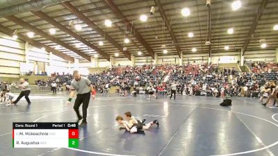 51 lbs Cons. Round 1 - Mavrik Mckeachnie, Champions Wrestling Club vs Ryder Augustus, Westlake