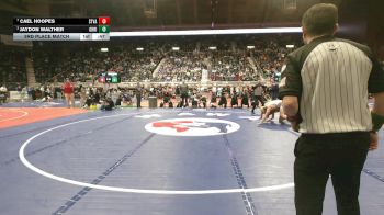4A-165 lbs 3rd Place Match - Cael Hoopes, Star Valley vs Jaydon Walther, Green River
