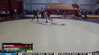 149 lbs 1st Place Match - Dylan Falck, Coe vs Steven Weathers Ii, Missouri Baptist University