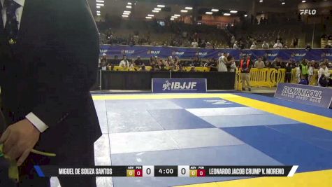 Leonardo Jacob Crump V. Moreno vs Miguel De Souza Santos 2026 Pan Kids Jiu-Jitsu IBJJF Championship
