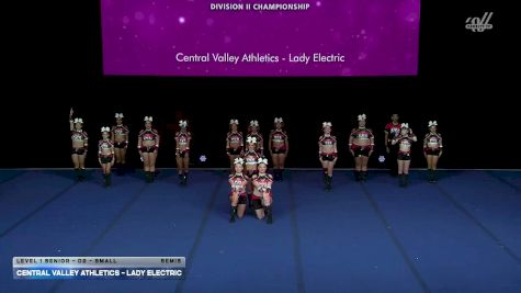 Central Valley Athletics - Lady Electric [2026 L1 Senior - D2 - Small Semis] 2026 The D2 Summit
