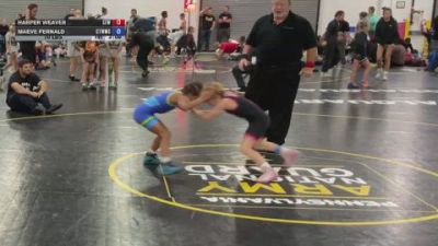 70 lbs 5th Place - Harper Weaver, Wyoming Seminary - GK12E vs Maeve Fernald, CTWHALE ORCA - GK12E