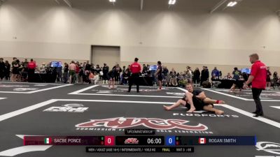 Sacbe Ponce vs Rogan Smith 2025 ADCC Niagara Open