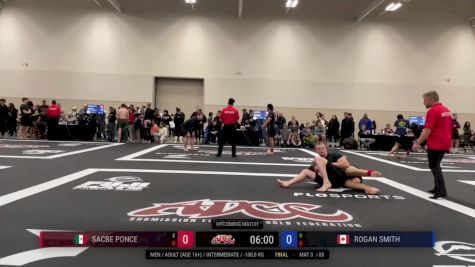 Sacbe Ponce vs Rogan Smith 2025 ADCC Niagara Open