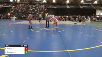 Prelims - Anthony Nichols, Colorado State University - Pueblo vs Hunter Shelton, Baker (Kan.)